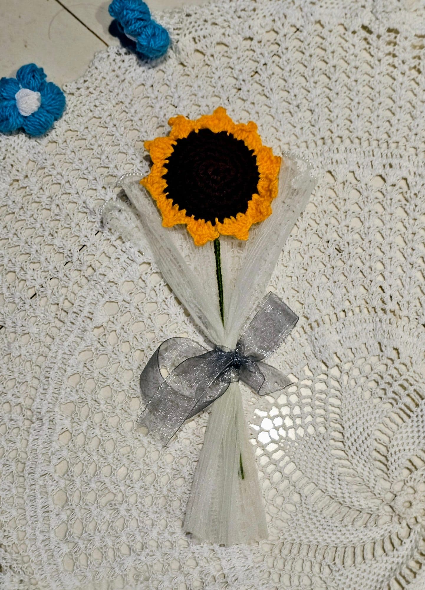 Crochet Sunflower (Large) — view 1 of 1